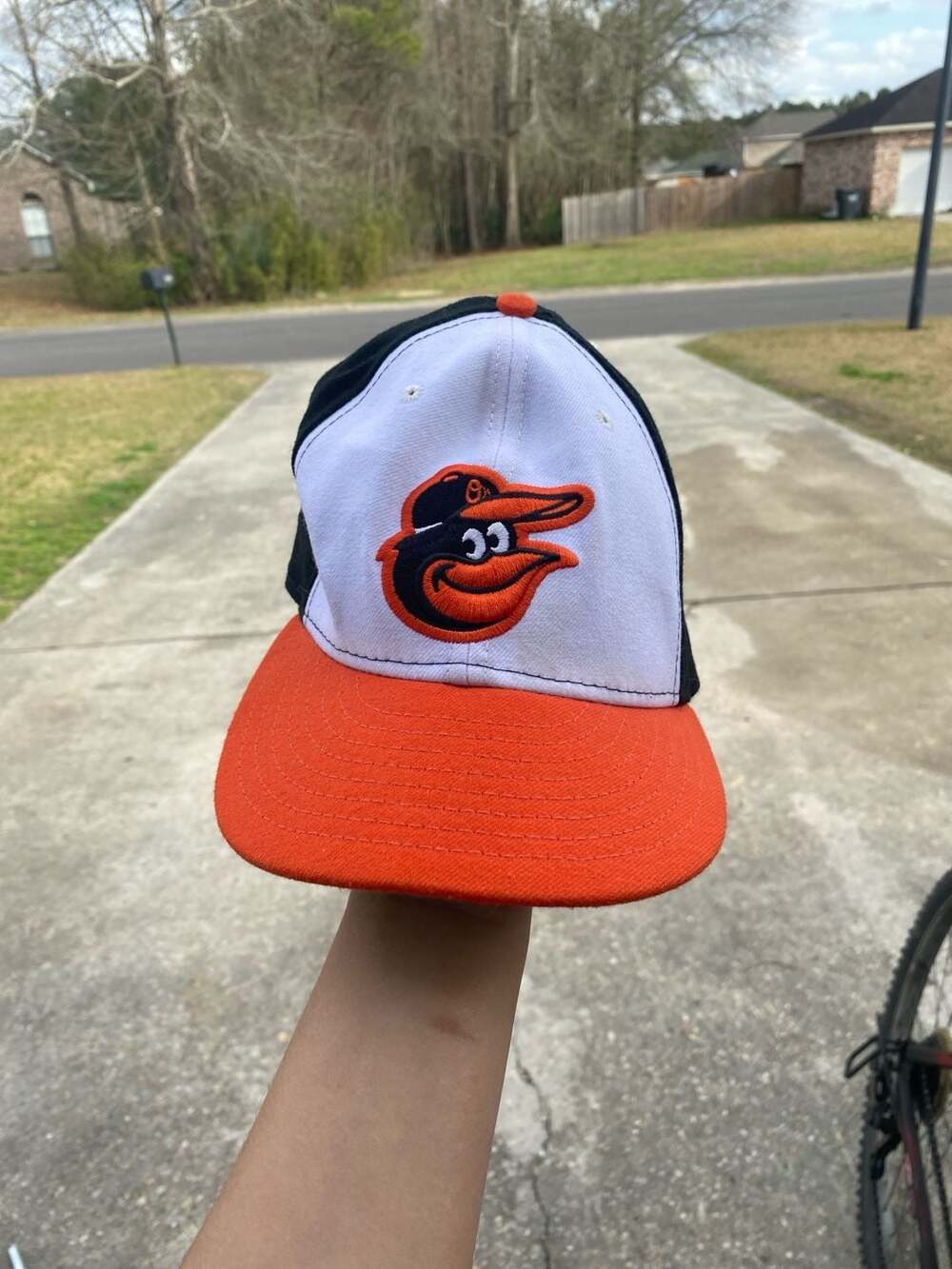 Baltimore Orioles MLB Baseball Team Logo Tri-Tone Adjustable Cap Hat